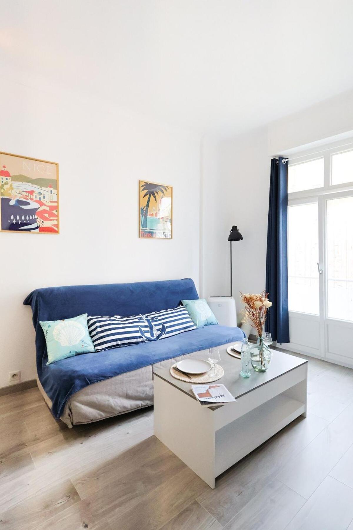 Appartement 2 Pieces Ницца Экстерьер фото